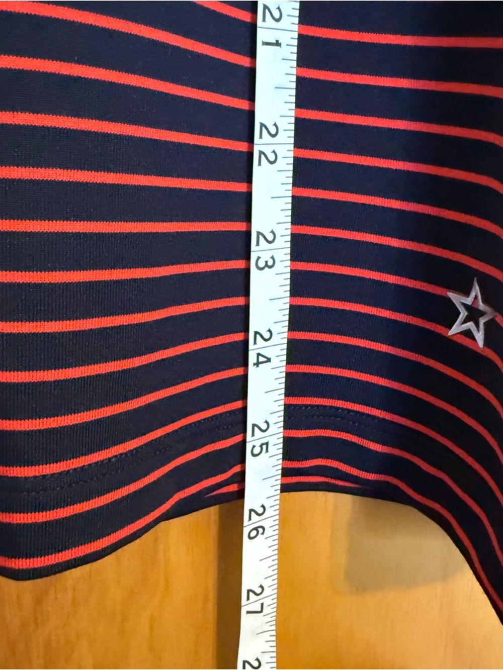 LOHLA Sport Navy & Red Striped Quarter-Zip Pullover Women Size M/L Golf - Picture 5 of 6